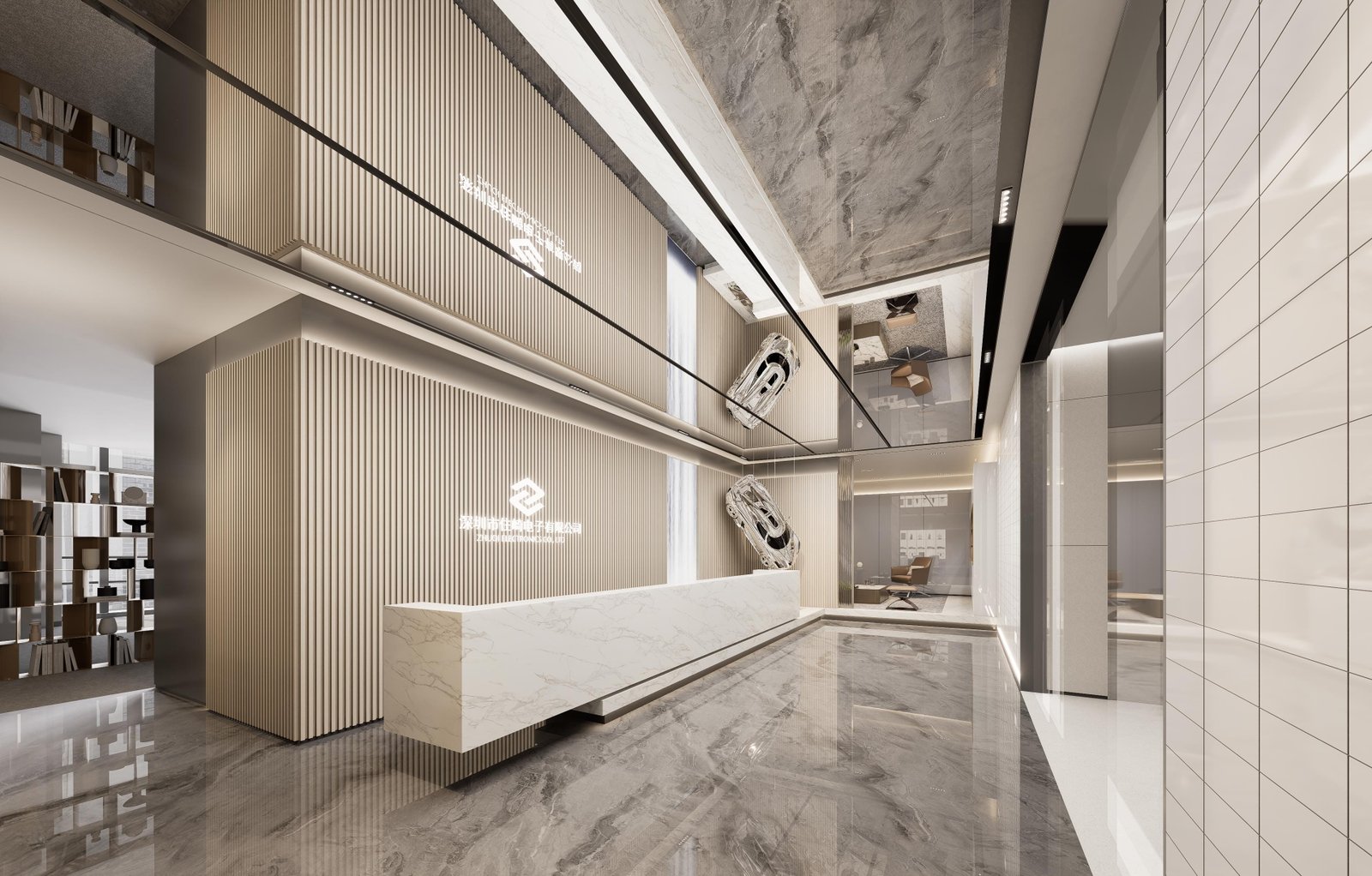 Electronics & Auto-Parts Company Office project photo