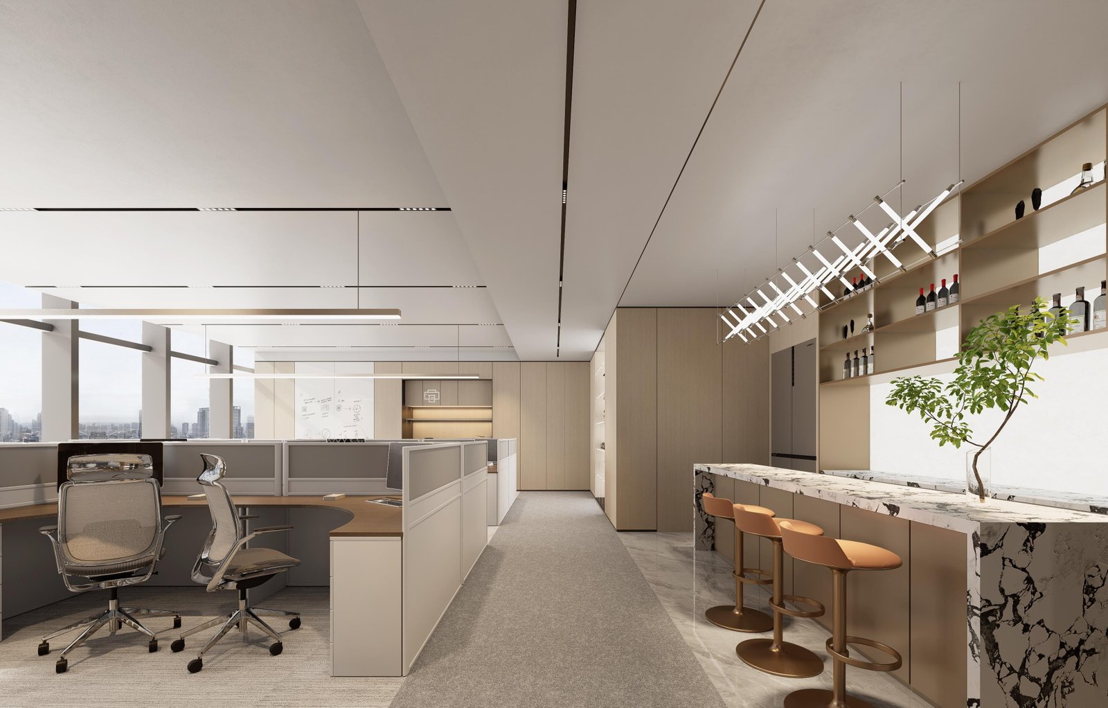 Electronics & Auto-Parts Company Office project photo