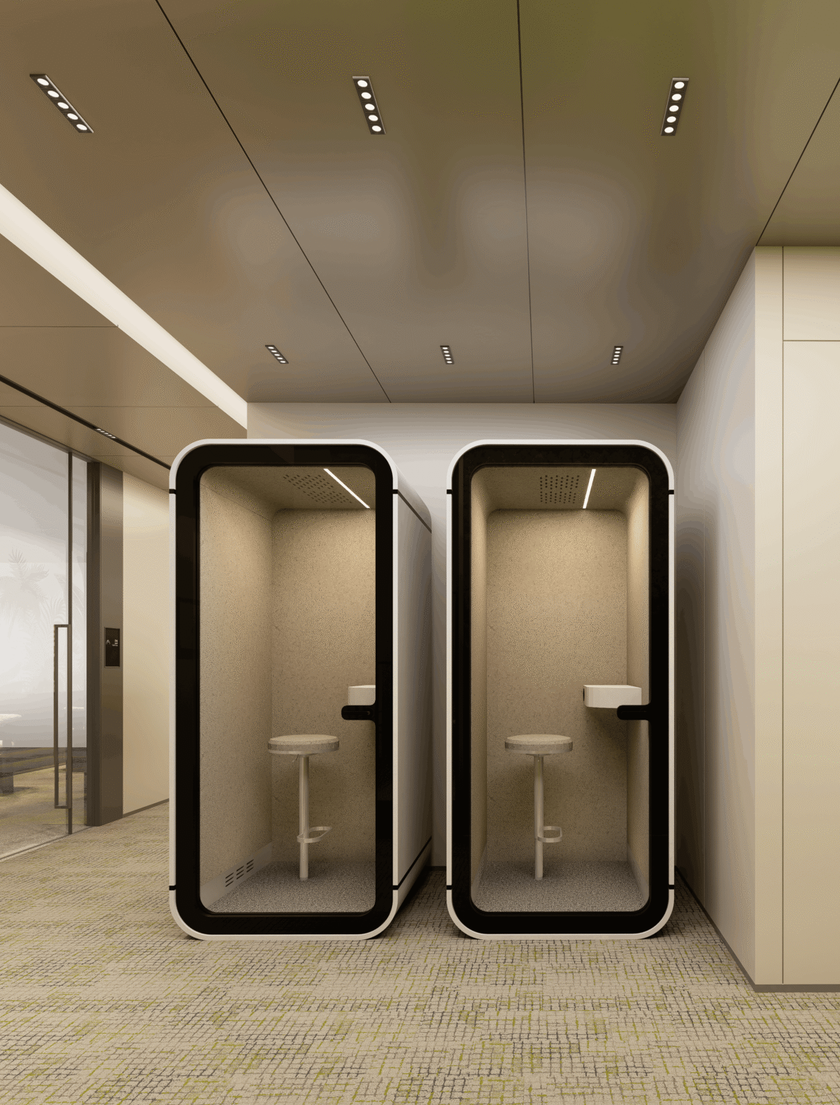 Modern Oriental Shared Workspace project photo