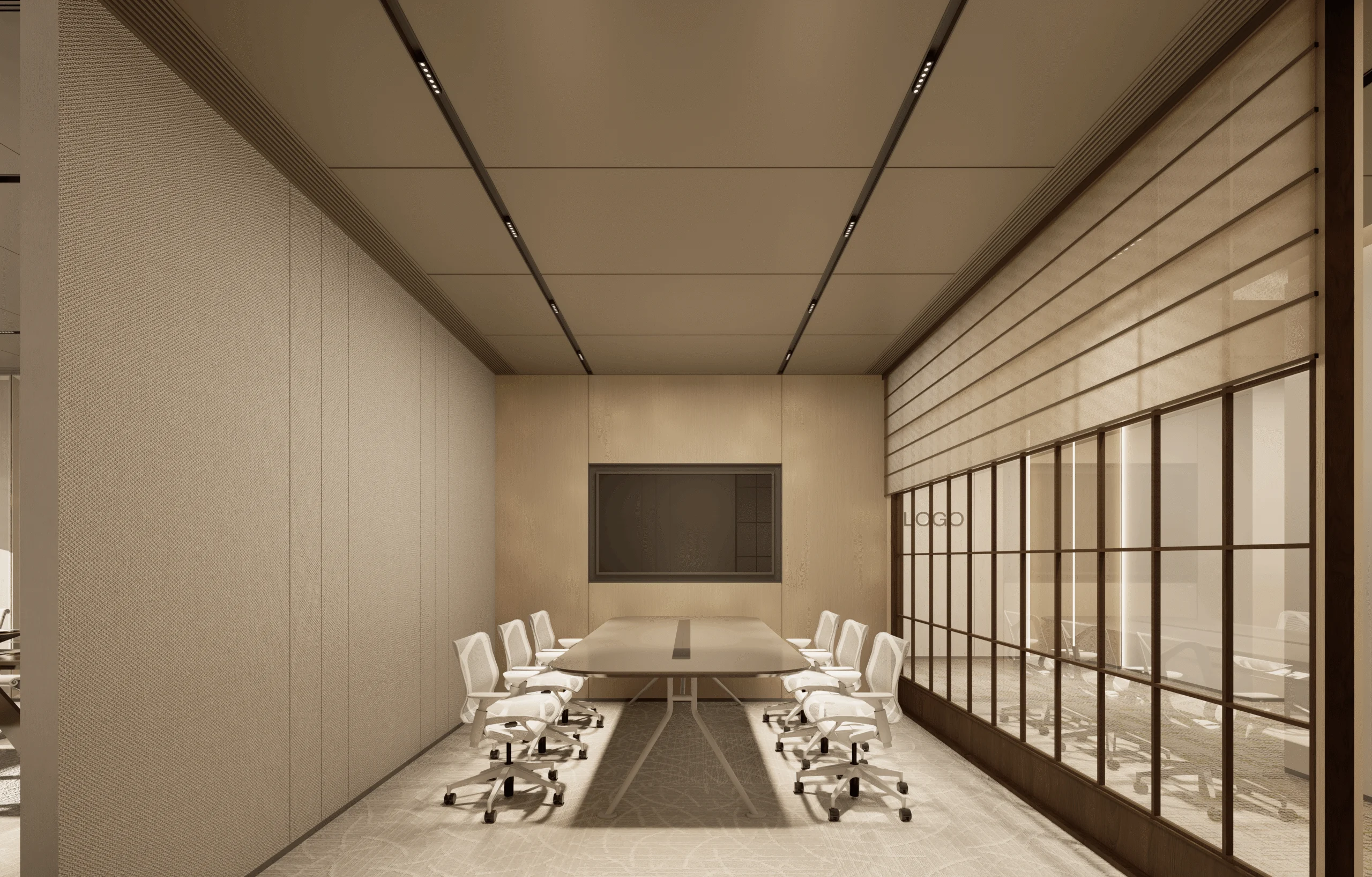 Modern Oriental Shared Workspace project photo