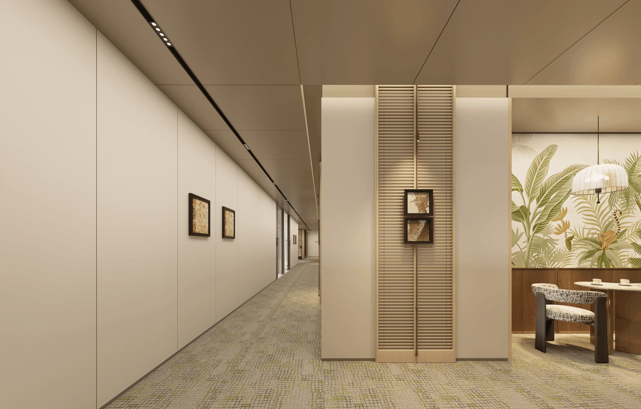 Modern Oriental Shared Workspace project photo