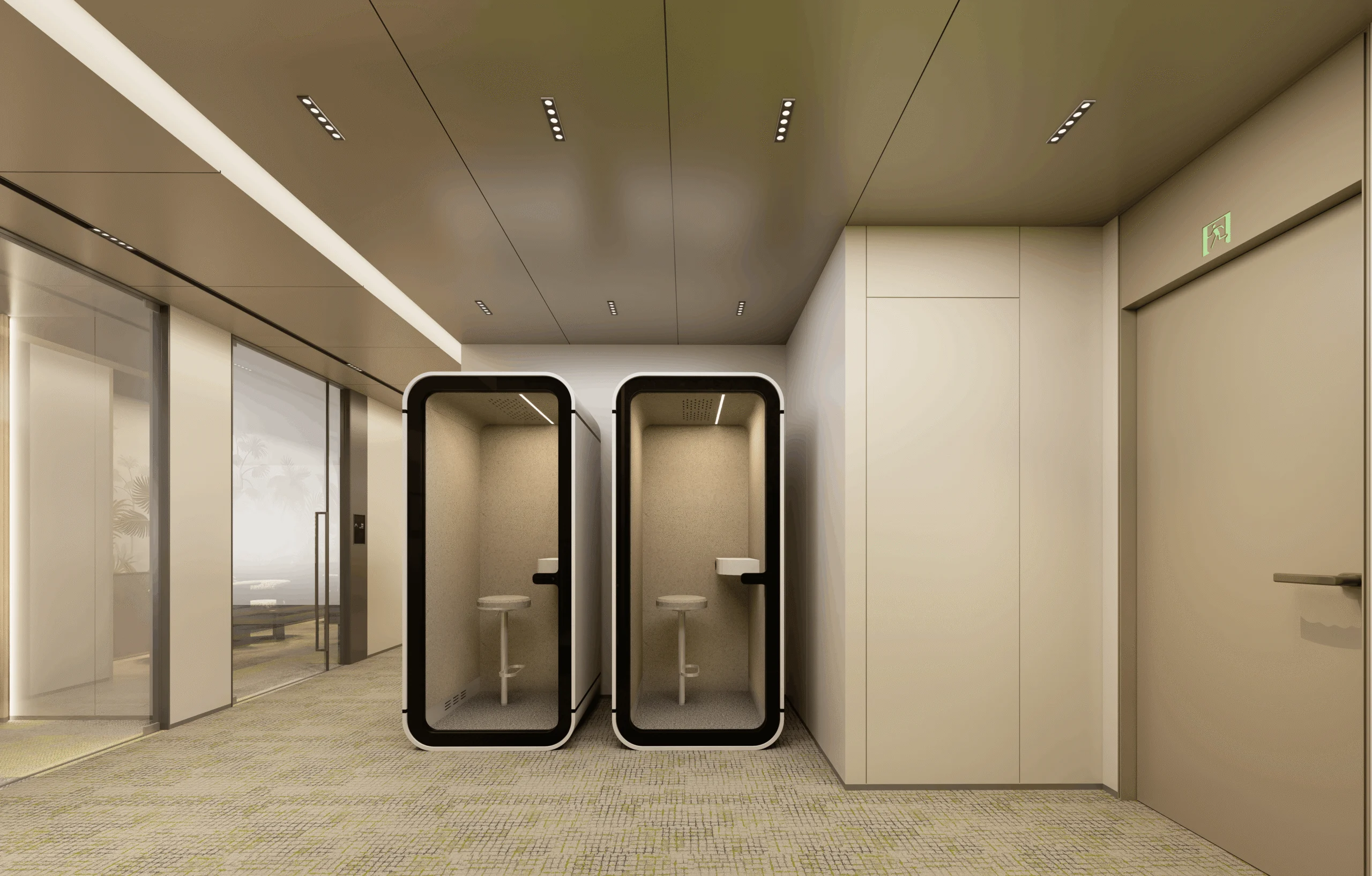 Modern Oriental Shared Workspace project photo