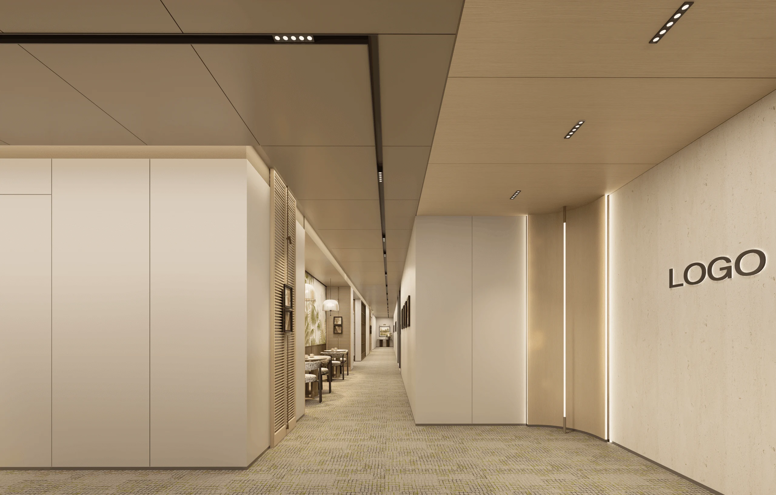 Modern Oriental Shared Workspace project photo