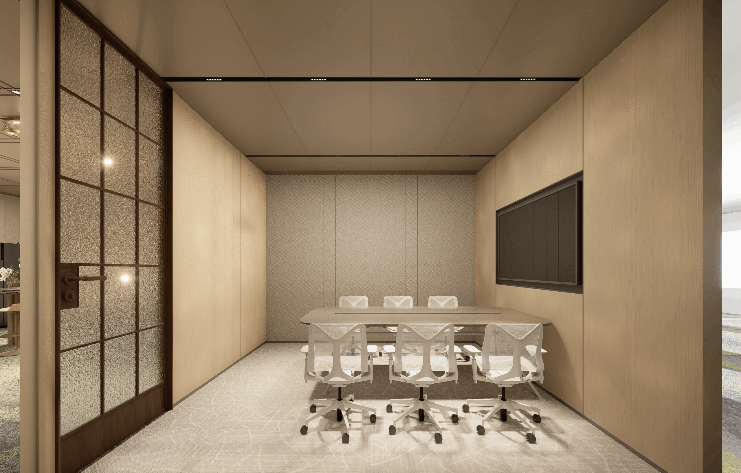 Modern Oriental Shared Workspace project photo